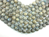 Labradorite Beads, 18mm Round Beads-Gems: Round & Faceted-BeadDirect