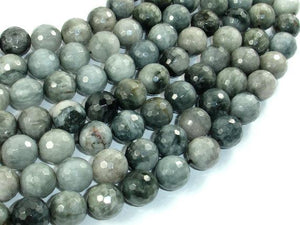 Hawk Eye, 12mm Faceted Round Beads-Gems: Round & Faceted-BeadDirect