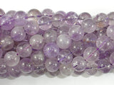 Light Amethyst, Ametrine, 10mm Round Beads-Gems: Round & Faceted-BeadDirect