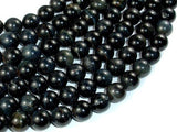 Blue Tiger Eye Beads, 10mm Round Beads-Gems: Round & Faceted-BeadDirect