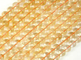 Genuine Citrine Beads, 8mm Round Beads-Gems: Round & Faceted-BeadDirect