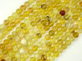 Yellow Opal, 6mm (6.8mm) Round Beads-Gems: Round & Faceted-BeadDirect