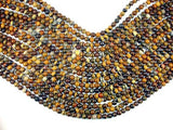 Iron Zebra Jasper Beads, 6mm Round Beads-Gems: Round & Faceted-BeadDirect