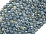 Blue Sponge Coral Beads, 6mm Round Beads-Gems: Round & Faceted-BeadDirect