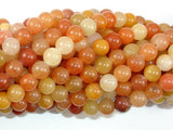 Genuine Old Yellow Jade Beads, 6mm-Gems: Round & Faceted-BeadDirect