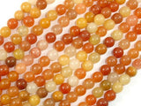 Genuine Old Yellow Jade Beads, 6mm-Gems: Round & Faceted-BeadDirect