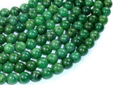 Verdite, African Jade, 8mm (8.5 mm) Round Beads-Gems: Round & Faceted-BeadDirect