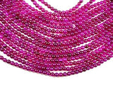 Fuchsia Agate Beads, 6mm Round Beads-Agate: Round & Faceted-BeadDirect