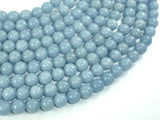 Angelite, 8mm Round Beads-Gems: Round & Faceted-BeadDirect