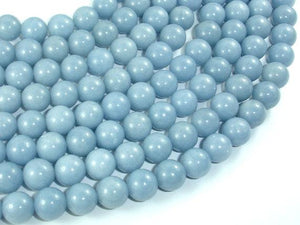 Angelite, 10mm Round Beads-Gems: Round & Faceted-BeadDirect