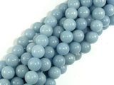 Angelite, 10mm Round Beads-Gems: Round & Faceted-BeadDirect