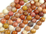 Petrified Wood, 8mm Round Beads-Gems: Round & Faceted-BeadDirect