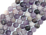 Matte Amethyst Beads, Round, 10mm-Gems: Round & Faceted-BeadDirect