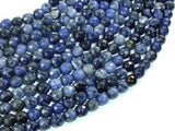 Sodalite Beads, 6mm Faceted Round Beads-Gems: Round & Faceted-BeadDirect