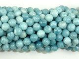 Larimar Quartz, 6mm Round Beads-Gems: Round & Faceted-BeadDirect