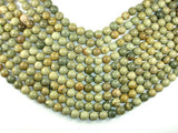 Silver Leaf Jasper Beads, 10mm Round Beads-Gems: Round & Faceted-BeadDirect
