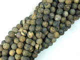 Matte Artistic Jasper, Chohua Jasper, 6mm Round Beads-Gems: Round & Faceted-BeadDirect