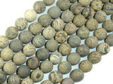 Matte Artistic Jasper, Chohua Jasper, 10mm Round Beads-Gems: Round & Faceted-BeadDirect