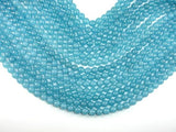 Blue Sponge Quartz Beads, 8mm Round Beads-Gems: Round & Faceted-BeadDirect