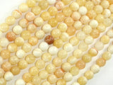 Honey Jade Beads, 6mm Round Beads-Gems: Round & Faceted-BeadDirect