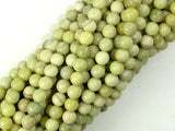 Butter Jade Beads, 4mm Round Beads-Gems: Round & Faceted-BeadDirect