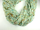 Matte Amazonite Beads, 4mm Round Beads,-Gems: Round & Faceted-BeadDirect