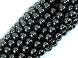Magnetic Hematite Beads, 8mm Round Beads-Gems: Round & Faceted-BeadDirect