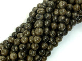 Coffee Jasper, 6mm Round Beads-Gems: Round & Faceted-BeadDirect