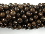 Coffee Jasper, 8mm Round Beads-Gems: Round & Faceted-BeadDirect