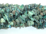 Raw Chrysocolla, Approx 4-8mm Pebble Chips Beads-Gems: Round & Faceted-BeadDirect