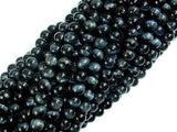 Blue Tiger Eye, 4.5mm Round Beads-Gems: Round & Faceted-BeadDirect
