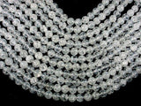 Crackle Clear Quartz Beads, 10mm Round Beads-Gems: Round & Faceted-BeadDirect