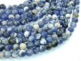 Sodalite Beads, 8mm Round Beads-Gems: Round & Faceted-BeadDirect