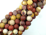 Matte Mookaite Beads, 10mm Round Beads-Gems: Round & Faceted-BeadDirect