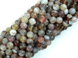 Botswana Agate Beads, 6mm Round Beads-Gems: Round & Faceted-BeadDirect