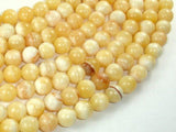 Honey Jade Beads, 10mm Round Beads-Gems: Round & Faceted-BeadDirect