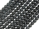 Matte Black Onyx Beads, 6mm Faceted Round-Gems: Round & Faceted-BeadDirect