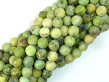 Chrysoprase Beads, 8mm Round Beads-Gems: Round & Faceted-BeadDirect