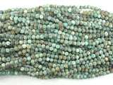Matte African Turquoise, 6mm Round Beads-Gems: Round & Faceted-BeadDirect
