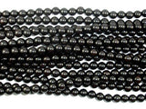 Black Sandalwood Beads, 8mm (8.5mm) Round Beads-Wood-BeadDirect