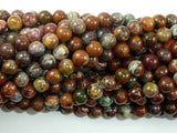 African Green Opal, 6mm(6.3mm)-Gems: Round & Faceted-BeadDirect