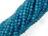 Agate - Blue, Faceted Round, 4mm, 15 Inch-Gems: Round & Faceted-BeadDirect