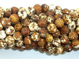 Matte Antique Agate Beads, 8mm Round Beads-Gems: Round & Faceted-BeadDirect