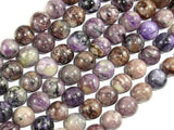 Genuine Charoite, 10mm Round Beads-Gems: Round & Faceted-BeadDirect
