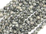 Sesame Jasper Beads, 6mm Round Beads-Gems: Round & Faceted-BeadDirect