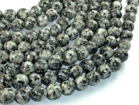 Sesame Jasper Beads, 10mm Round Beads-Gems: Round & Faceted-BeadDirect