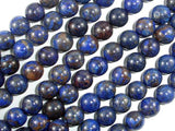 Blue Jasper Beads, 8mm Round Beads-Gems: Round & Faceted-BeadDirect