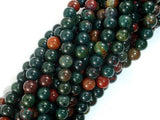 Indian Bloodstone Beads, 6mm Round Beads-Gems: Round & Faceted-BeadDirect