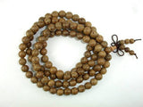 Wenge Wood Beads, 8mm Round Beads, 34 Inch-Wood-BeadDirect