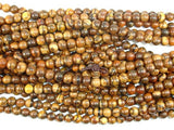 Vietnam Qinan Sandalwood Beads, 8mm(8.3mm) Round Beads, 32 Inch-Wood-BeadDirect
